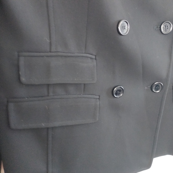 Yansi Fugel Classic Doubleo Breasted Black Blazer Jacket 10 - Picture 8 of 15